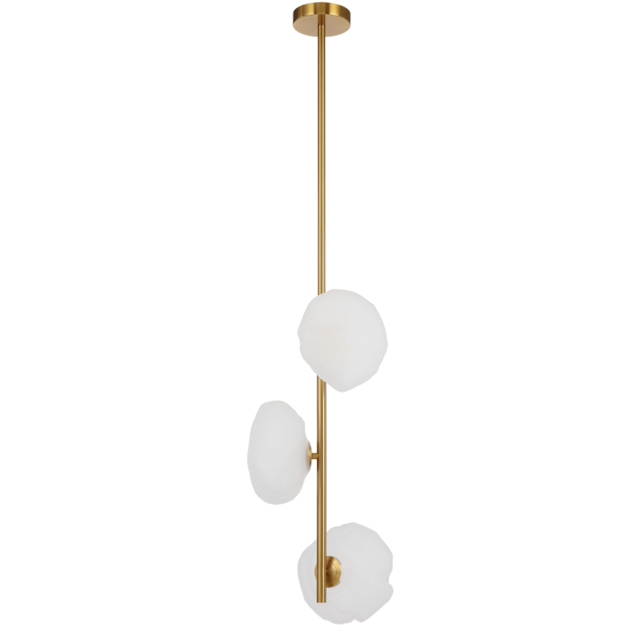 Zecca 3 light vertical pendant - Image 4