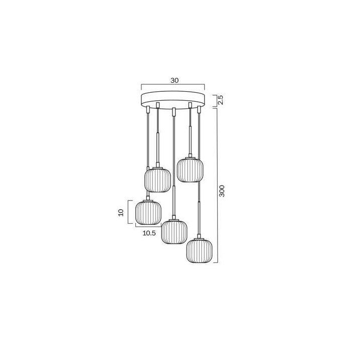 Bobo 5 pendant - Image 5