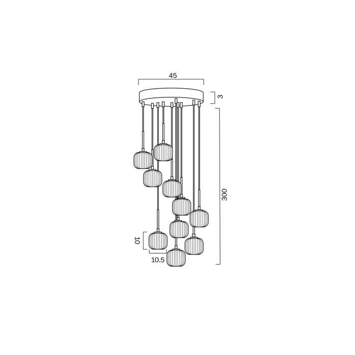 Bobo 10 pendant - Image 4