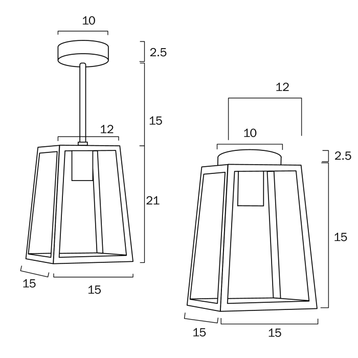 Cantena 15 pendant - Image 8