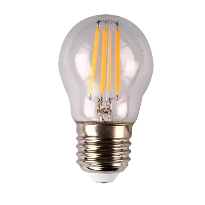 Fancy round clear dimmable lfr d c 4w