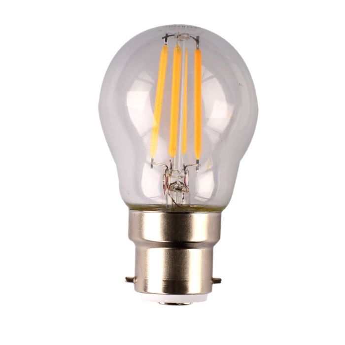 Fancy round clear dimmable lfr d c 4w