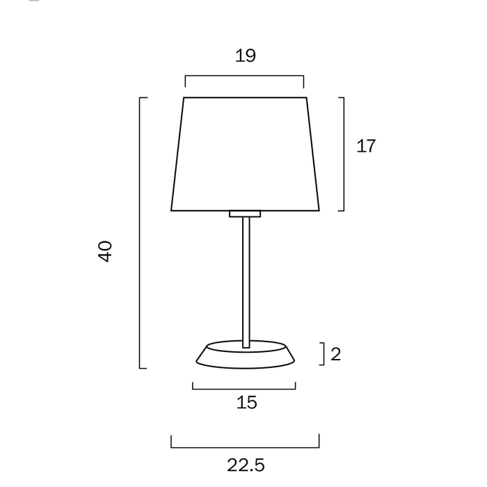 Jaxon table lamp - Image 3