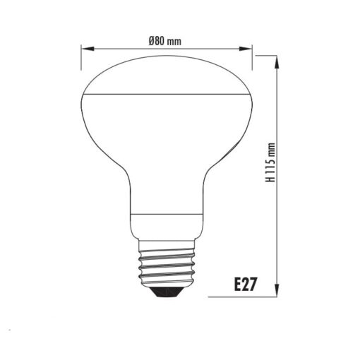 R-Series dimmable lr80 d 7w - Image 2