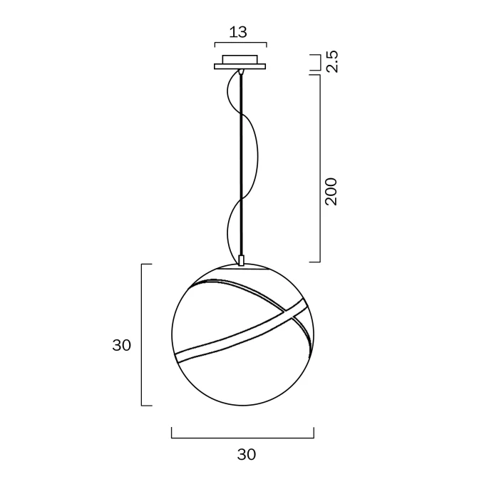 Matrix 30 pendant - Image 2