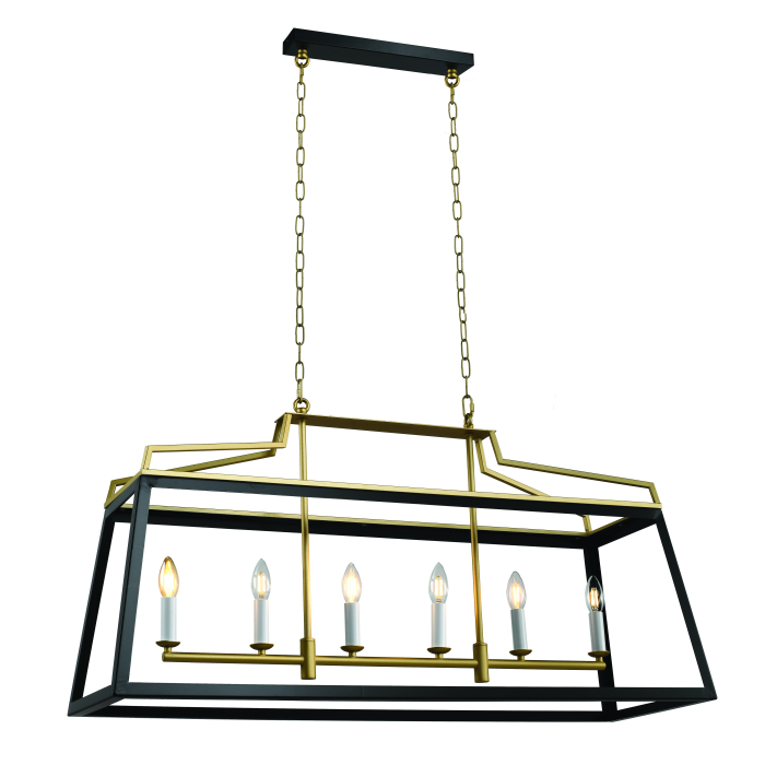Monteal 6 light pendant