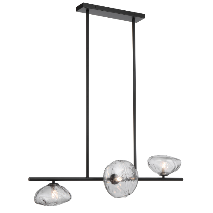Zecca 3 light horizontal pendant - Image 3