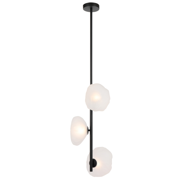 Zecca 3 light vertical pendant - Image 2