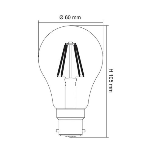 Lg5 clear dimmable 4w - Image 2