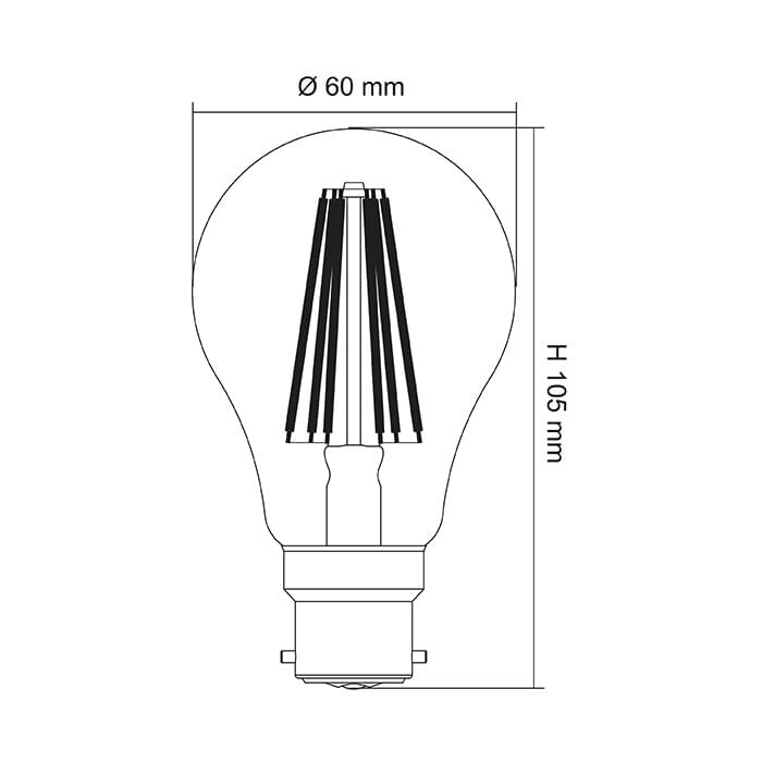 Lg9 clear dimmable 8w - Image 2