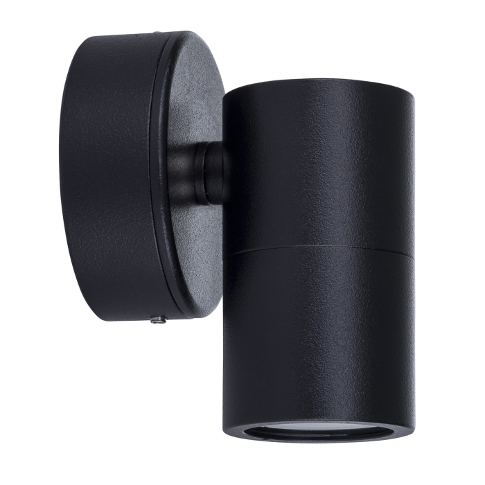 HV1127MR11NW - Mini Tivah Black Fixed Down Wall Pillar Lights