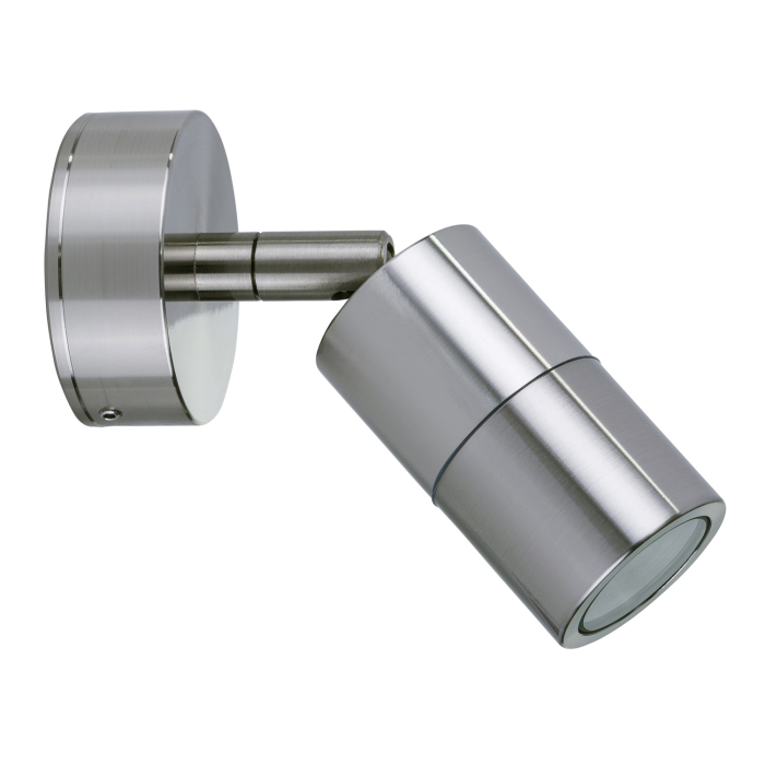HV1207MR11NW - Mini Tivah 316 Stainless Steel Single Adjustable Wall Pillar Lights