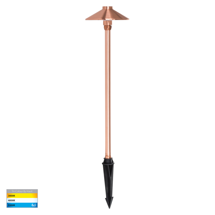 HV1452T-CP - Polari 3W LED Garden Spike Lights