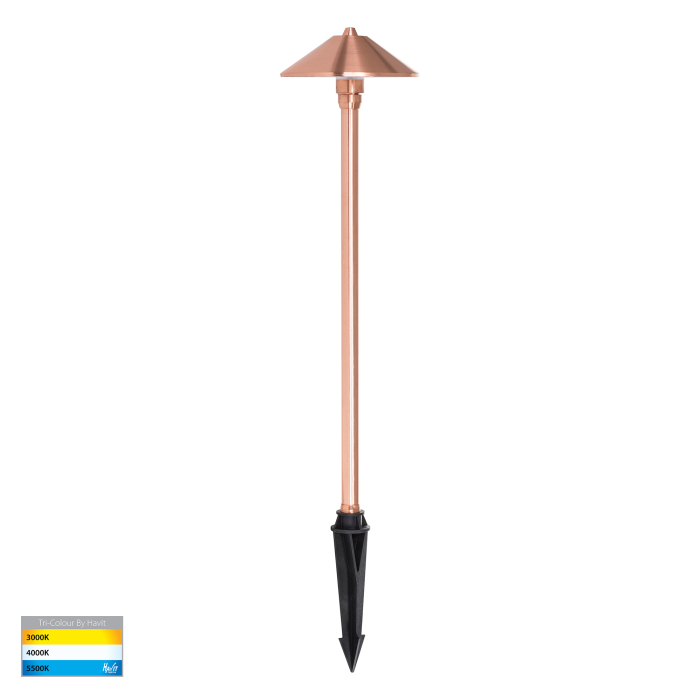 HV1453T-CP - Bitta 3W LED Garden Spike Lights