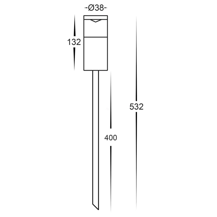 HV1489T-TTM - Highlite TRI Colour LED Garden Spike Lights - Image 2