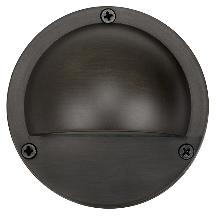 HV2901-AB - Antique Brass Step Lights with Eyelid