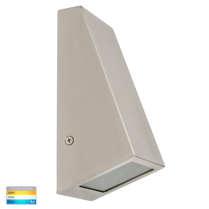 HV3602T-SS316 - Taper TRI Colour LED Wedge Wall Light