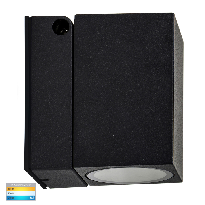HV3630T-BLK - Accord Black TRI Colour Single Adjustable Spot Light - Image 2