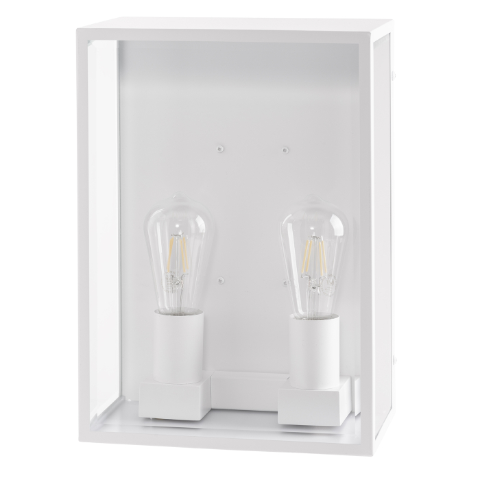HV36592W-WHT - Bayside White 2 Light Wall Light