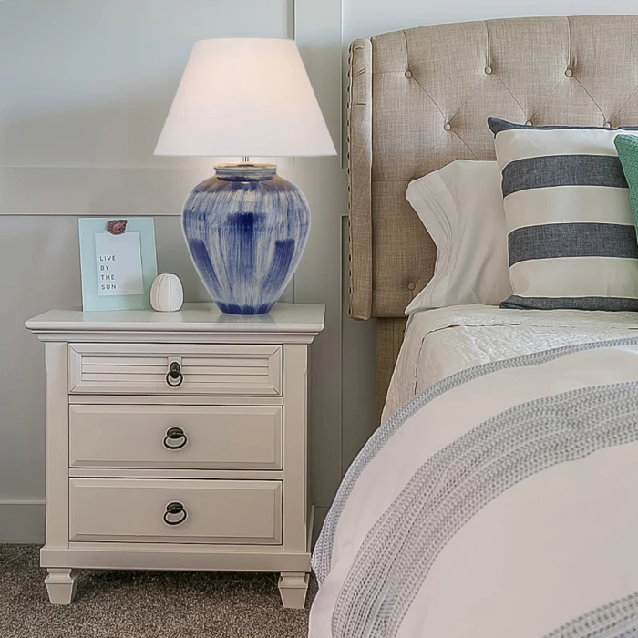 Jamie ceramic table lamp - Image 4